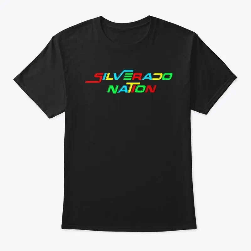 Silverado Nation colored Font 